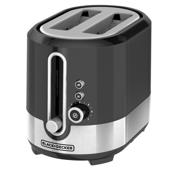 Black Decker 2 Slices Toaster Black Building Depot