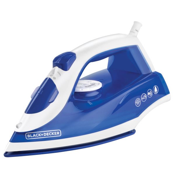 Black & Decker TrueGlide Colors Steam Iron with Steam Blast - 1200W