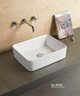 Vanity Basin White - 480x370x130mm.