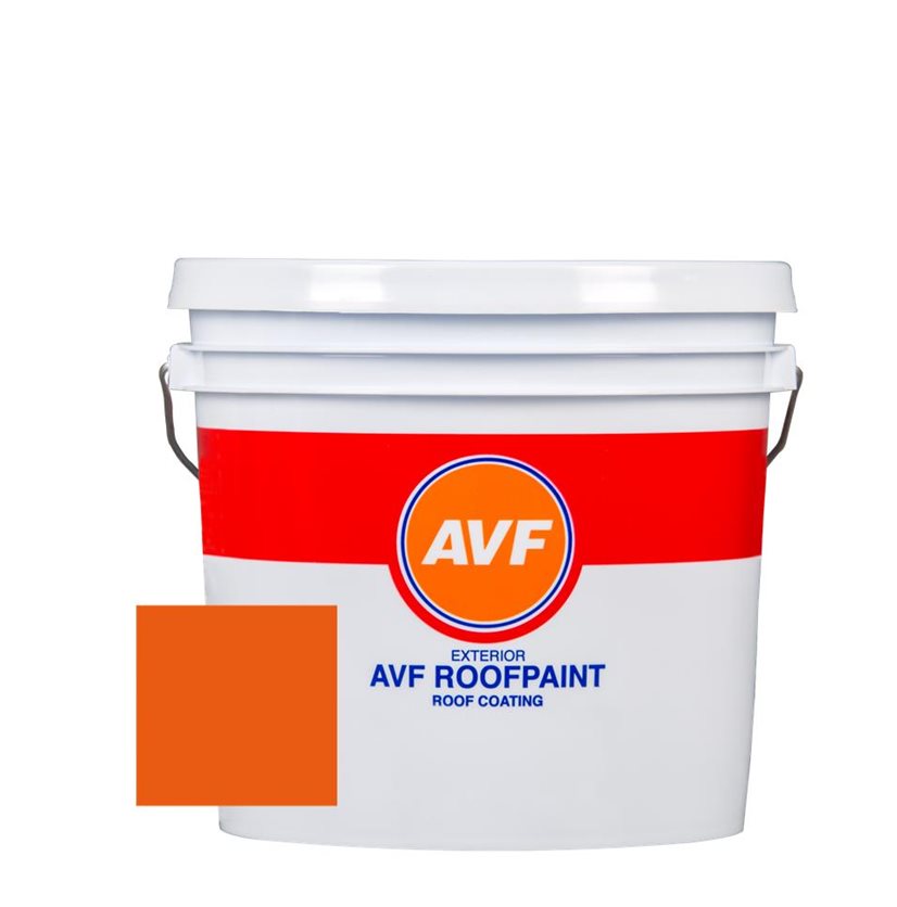 AVF Roofpaint - premium quality latex paint for vibrant roofs.