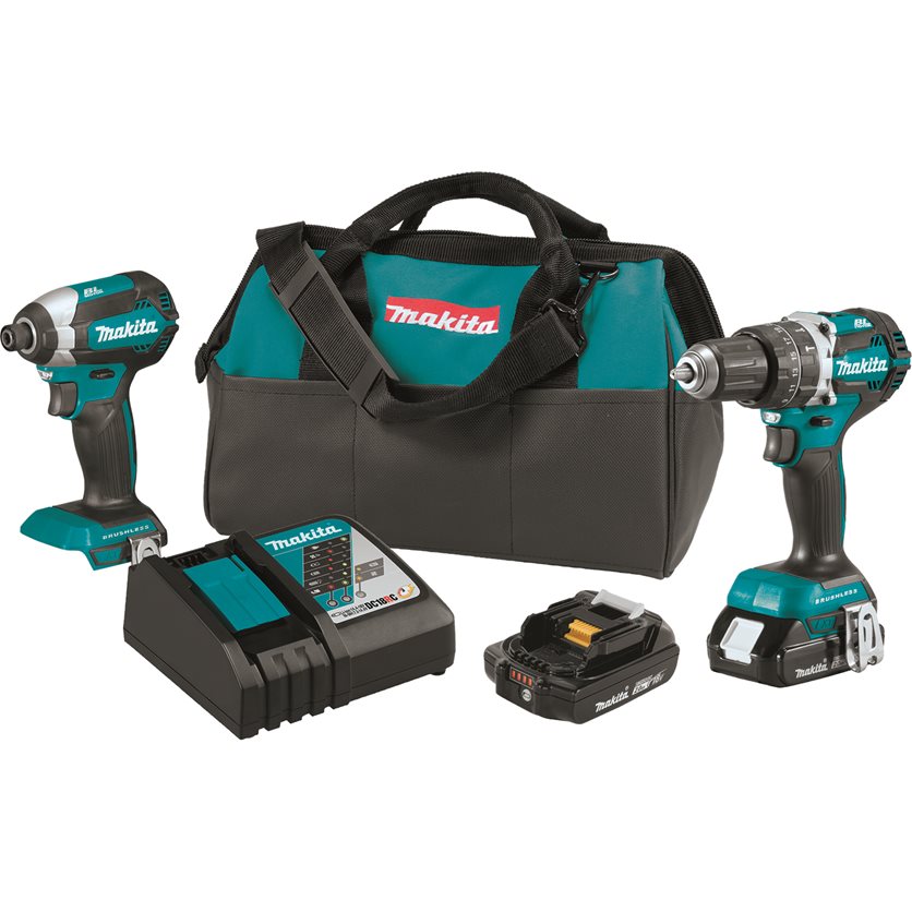 Makita 18V LXT Lithium-Ion Combo Kit 127V/50-60Hz