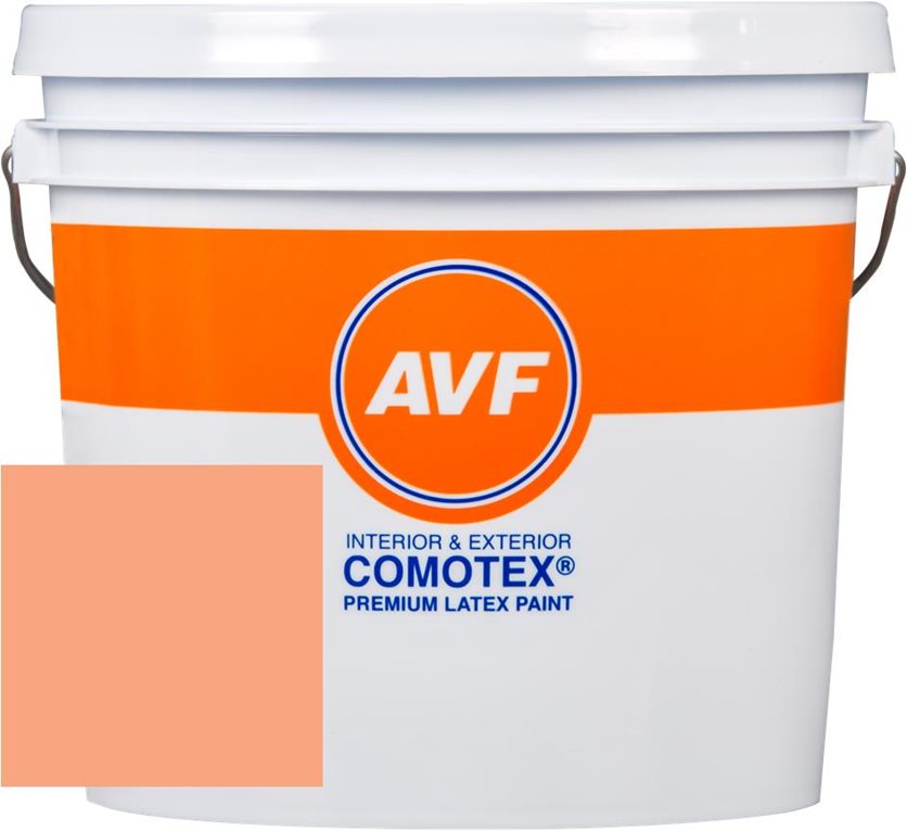 AVF Comotex® is a high quality flat Acrylic interior and exterior paint.