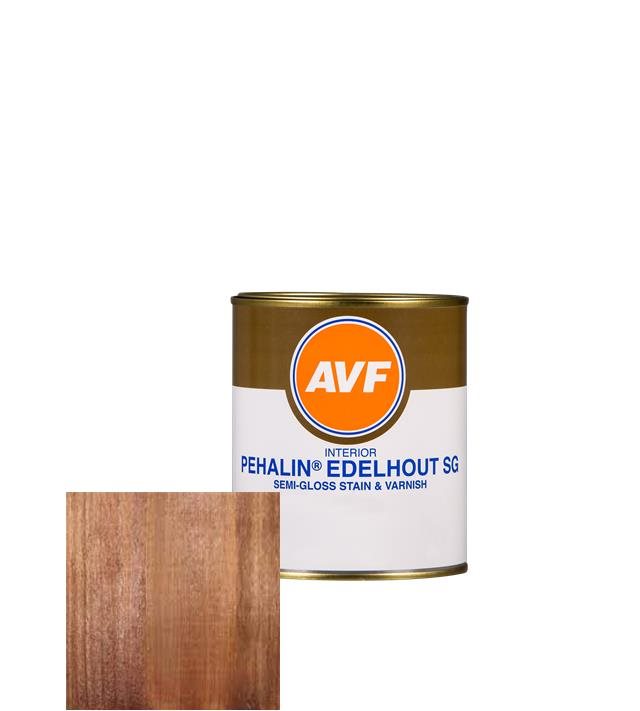 AVF Pehalin® Edelhout SG is a premium quality, semi-gloss solvent based stain & varnish.