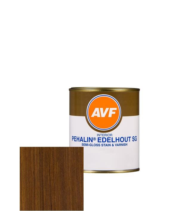 AVF Pehalin® Edelhout SG is a premium quality, semi-gloss solvent based stain & varnish.