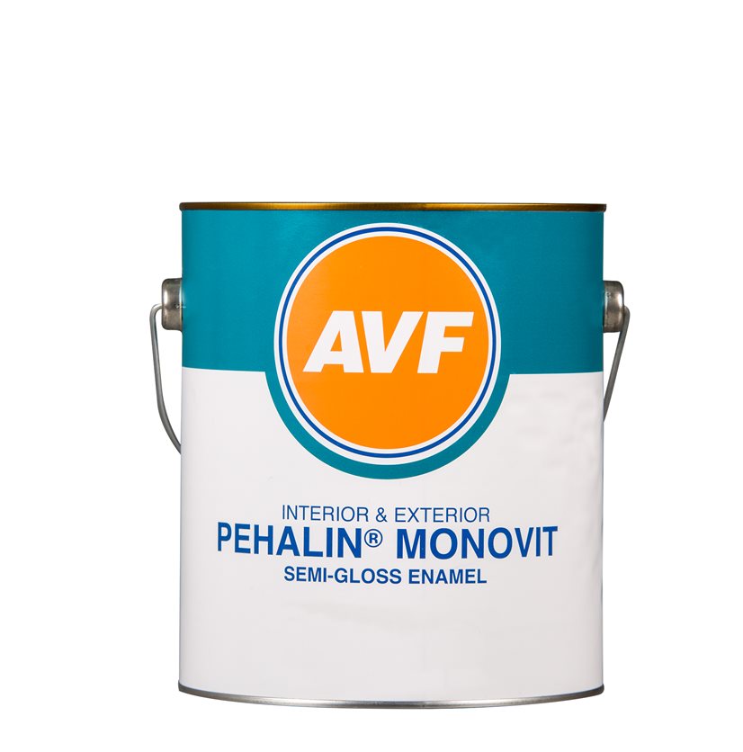 AVF Pehalin® Monovit is a paint for interior and exterior wood and metal substrates protection.