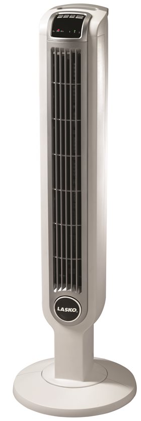 36 Tower Fan with Remote - white