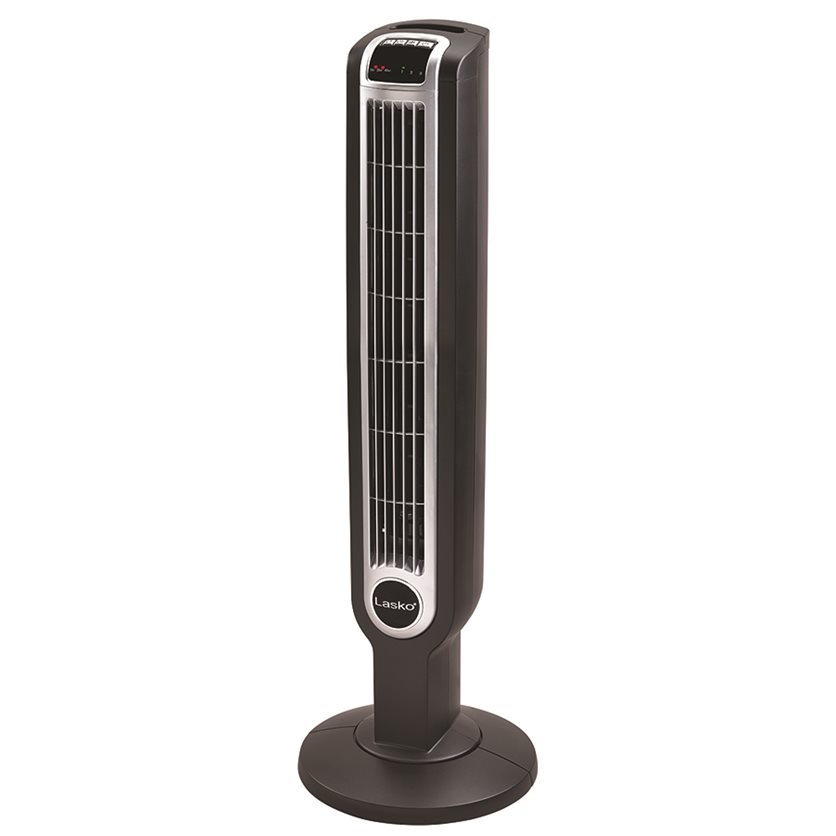 36 Tower Fan with Remote - black