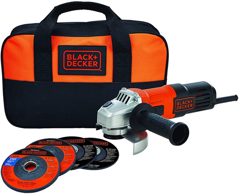 Black + Decker Angle Grinder 650W 4 Inch