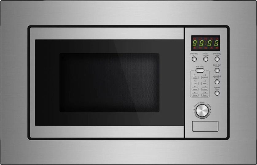 Exquisit Built-In Microwave - 20 Liters - Stainless Steel