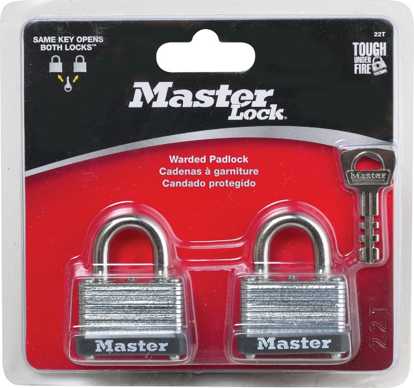 2Pk 1-1/2 Padlock