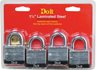 4Pk 1-1/2 Lamnt Padlock