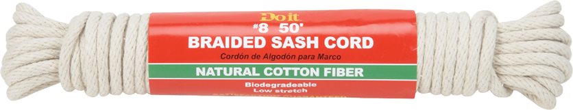 50&apos; #8 Cotton Sash Cord