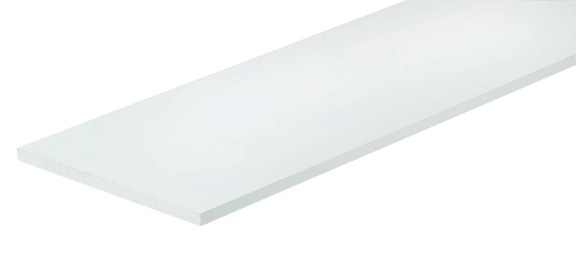 12X48 White Shelf