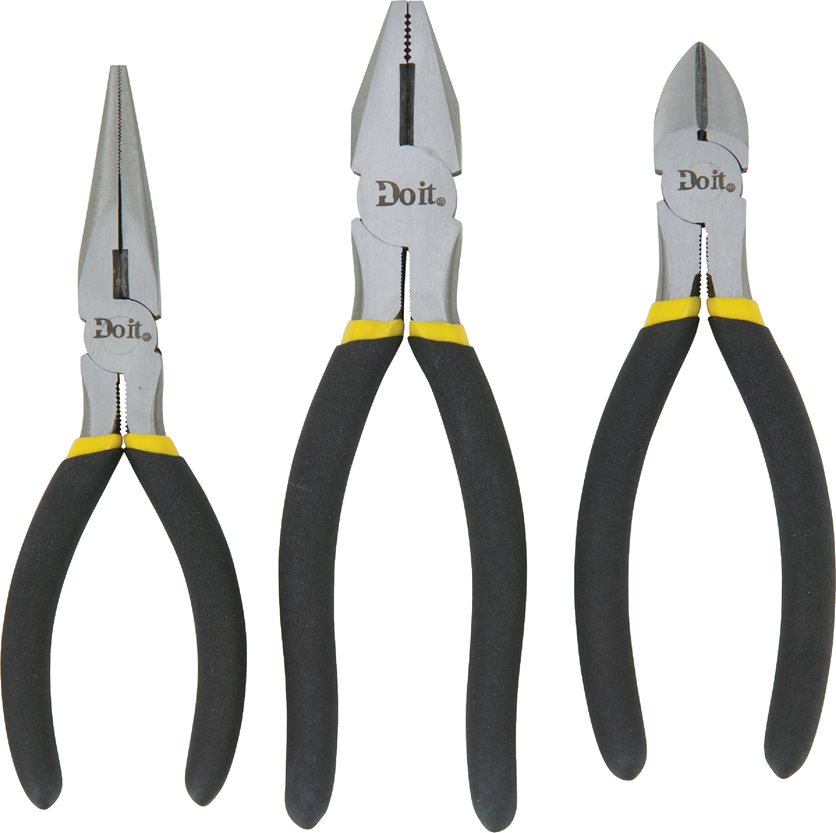 3Pc Pliers Set