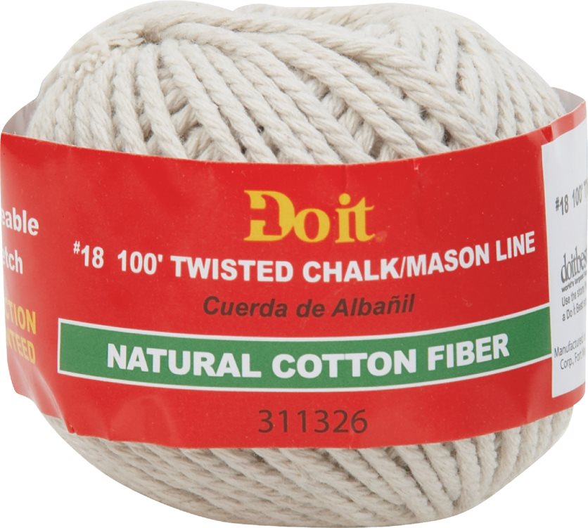 100&apos; Chalk & Mason Line