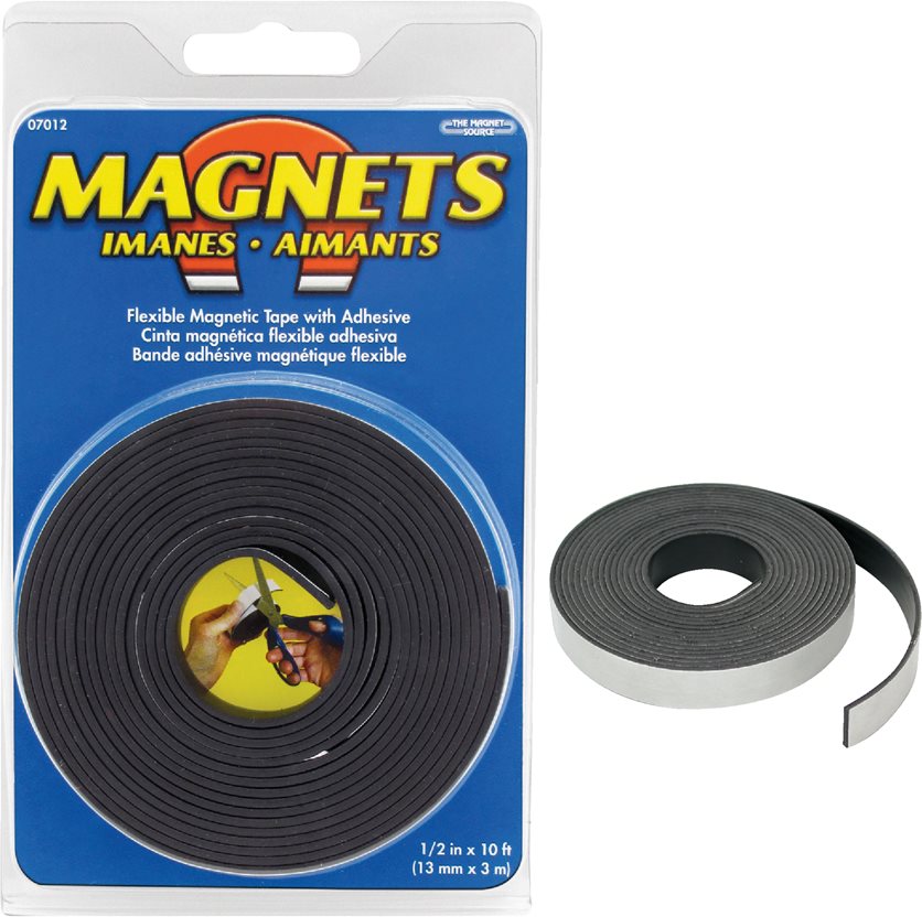 CINTA MAGNETICA ADHESIVA 15 MM X 1 M