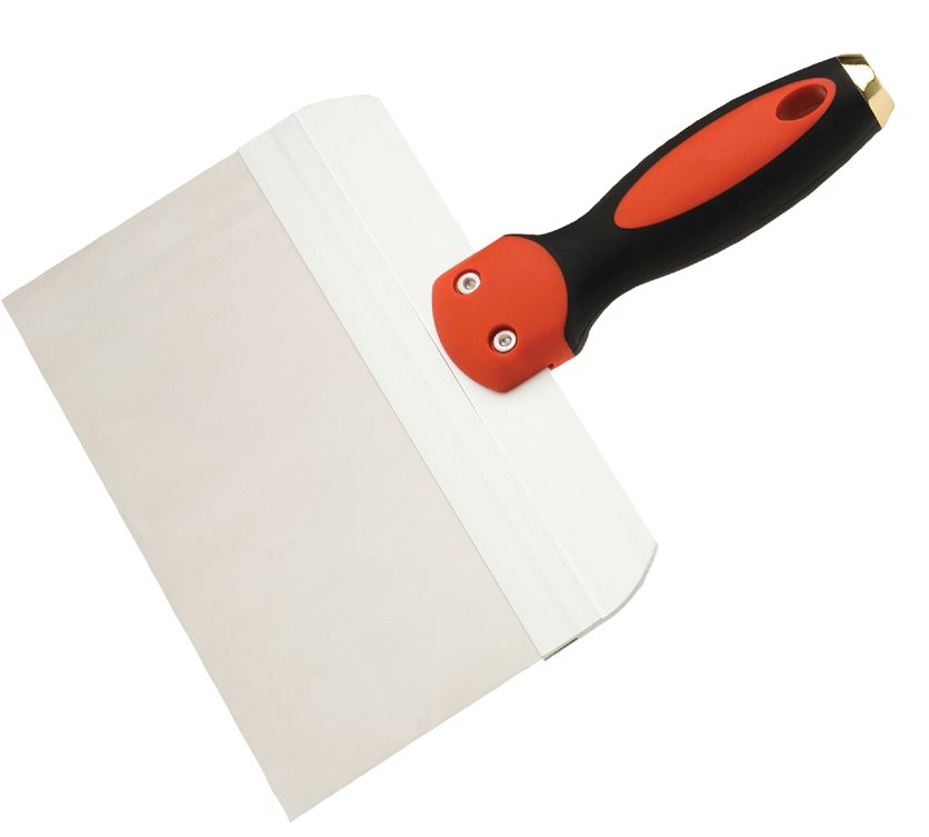 Perfect your drywall with the 8 SS Taping Knife Ergo.