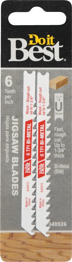 6TPI Bimetal Saw Blade - Perfect for metal cutting.