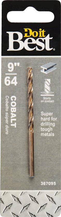 9/64 Cobalt Drill Bit