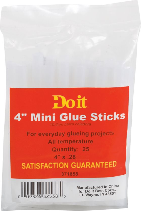 25Pk Mini Glue Sticks