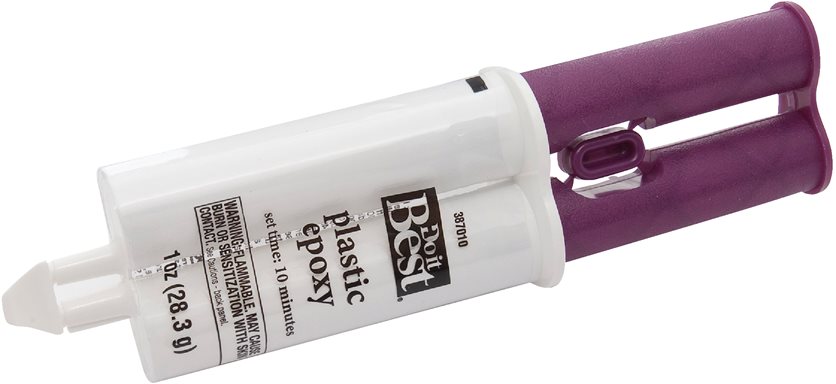 Industrial Strength Plastic Epoxy - 1 Oz.