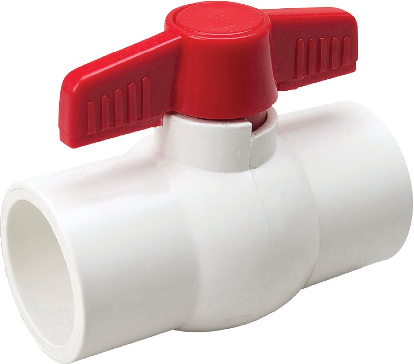 2 Sch40 Valve - PVC Plumbing Fitting