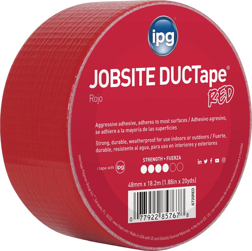 20Yds Red Duct Tape