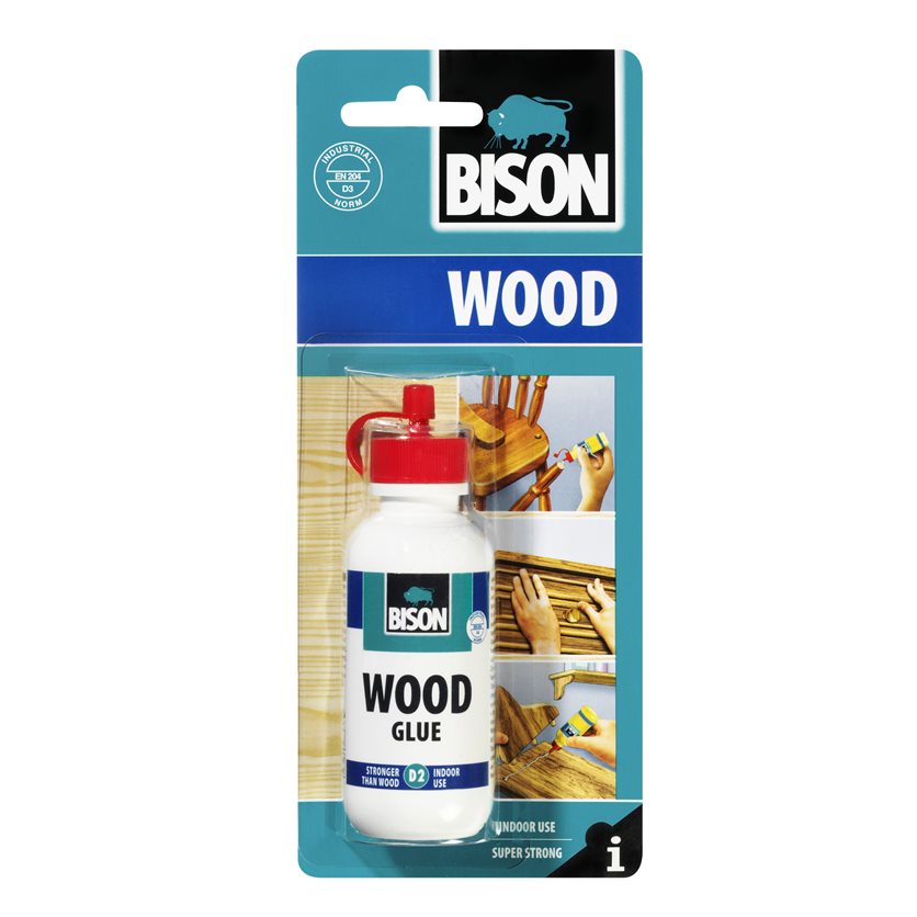 Bison Wood Glue D2 (PVAC) Flacon - 75g