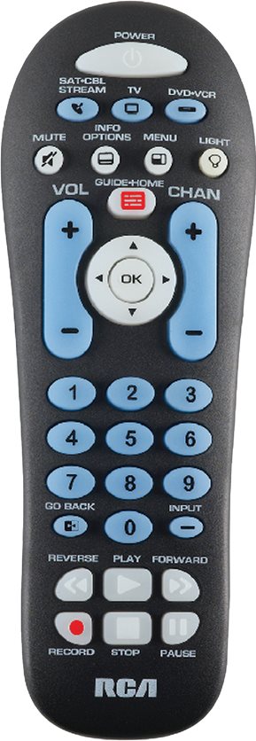 Universal Black Remote Control