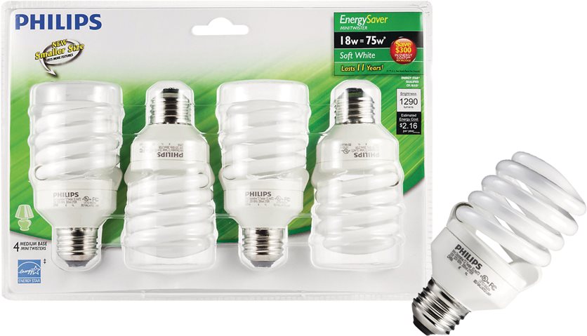 4Pk 18W T2 Sw Cfl Bulb