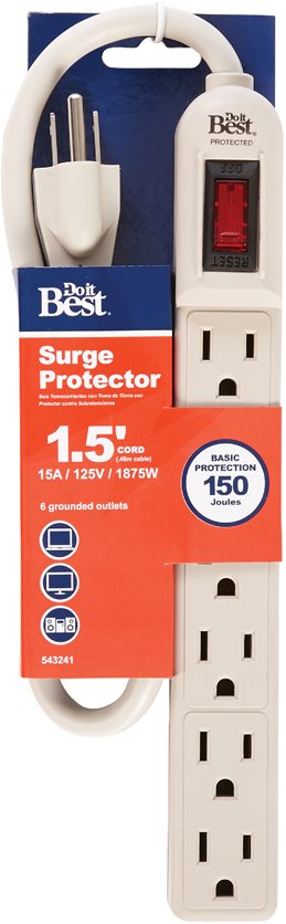 6-Outlet Surge Strip