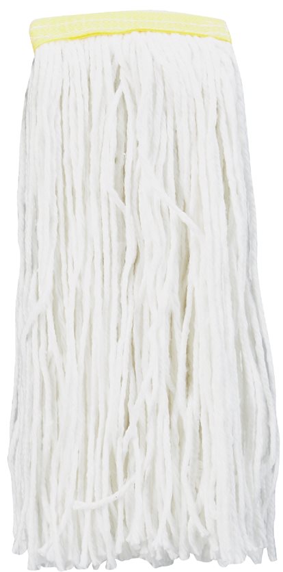 16oz Rayon Wet Mop - Professional grade 4-ply rayon yarn.