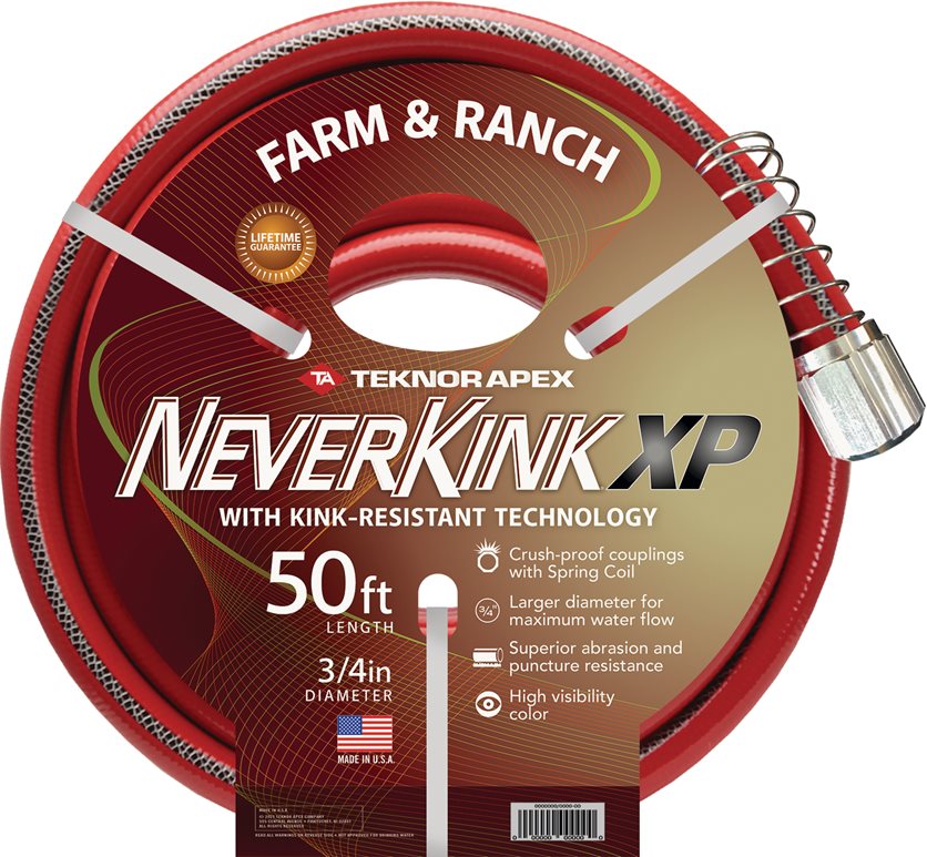 NeverKink XP Farm & Ranch Garden Hose - 3/4X50&apos;