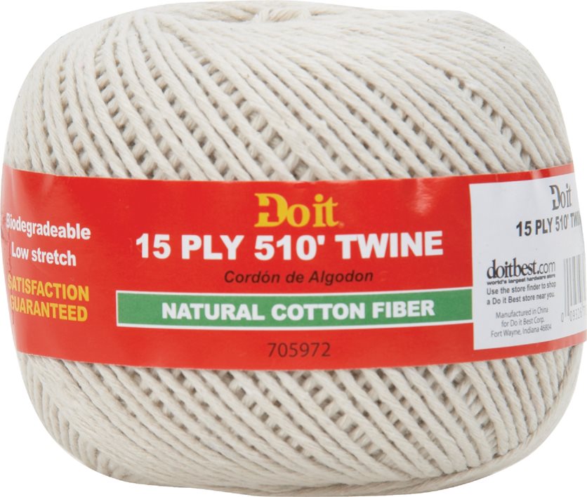 15Ply 510&apos; Cotton Twine