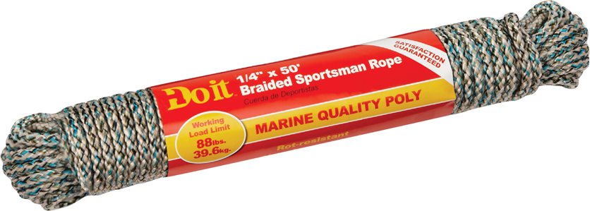 1/4X50&apos; Sportsman Rope