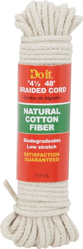 #4-1/2 48&apos;Brd Cottn Rope