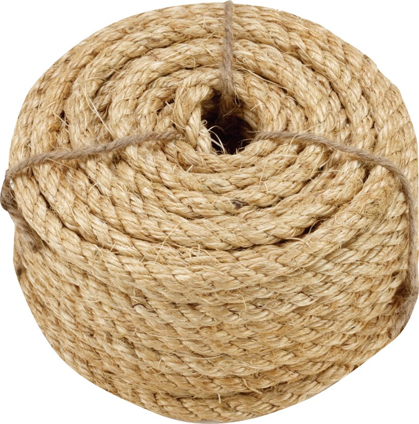 3/8X50&apos; Twst Sisal Rope