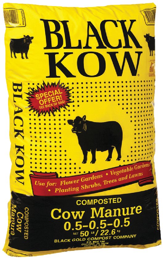 1Cuft Black Kow Manure