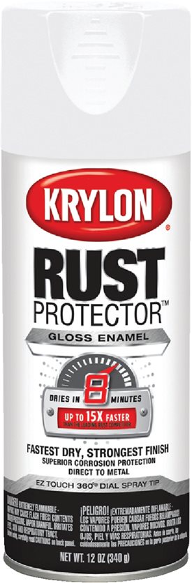 Gloss White Spray Paint by Krylon - 12 Oz.