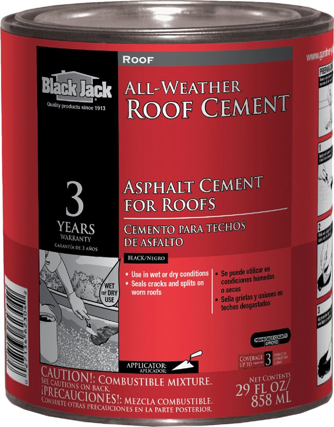 Qt Wet/Dry Roof Cement