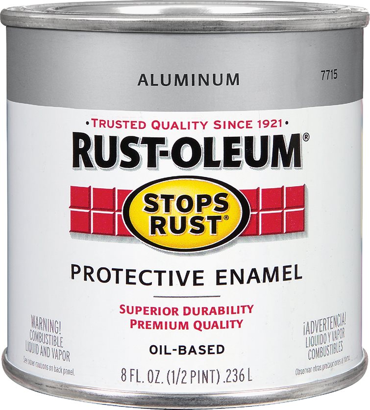 Aluminum Enamel by Rust-Oleum - 1/2 Pt.