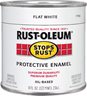 Flat White Enamel by Rust-Oleum - 1/2 Pt.