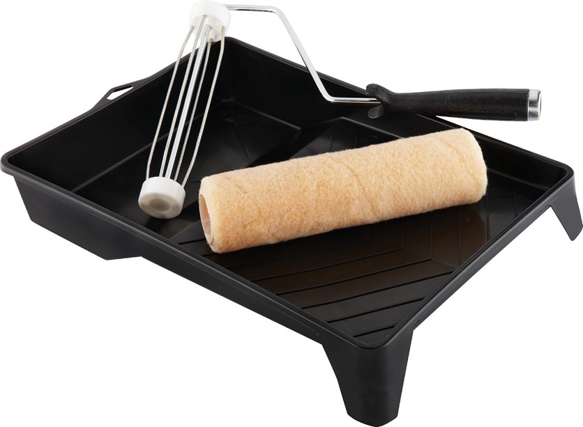 3Pc Tray & Roller Set