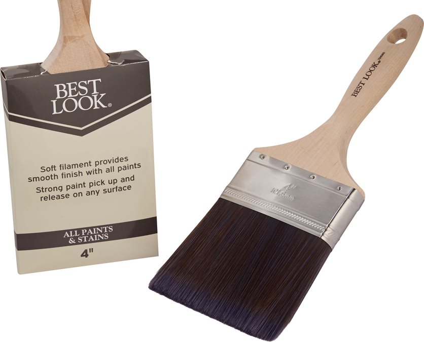 4 Flat Paint Brush