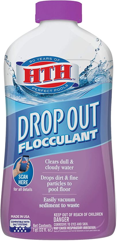 HTH Drop Out Flocculant Swimming Pool Cleaner