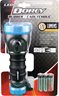 LED Black Flashlight