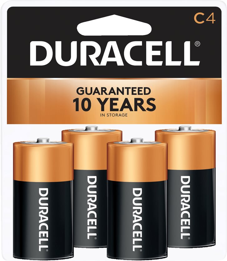 4Pk C Alkaline Battery