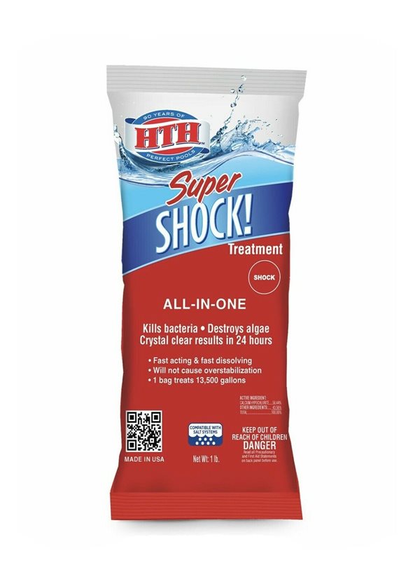 HTH 4 In 1 Super Shock Treatment - 1LB