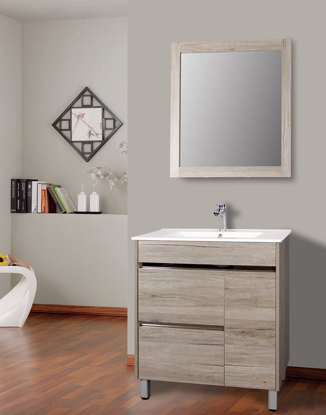 Bathroom cabinet & mirror