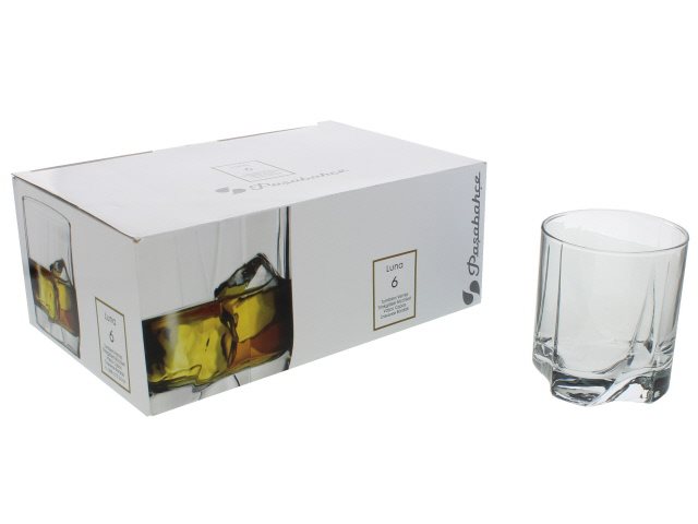 Luna Tumbler Glasses 368cc, 6-pack.